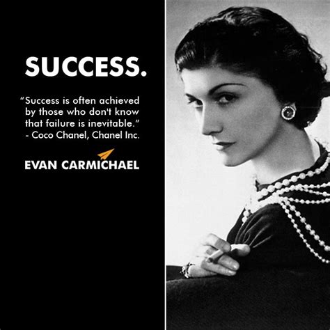 coco chanel quotes about success